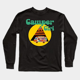 Camper girl Long Sleeve T-Shirt